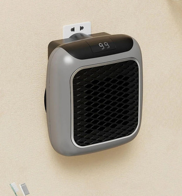 BEGMEAN Handy Heater Turbo 800, Adjustable, Wall Outlet Small Space Heater Fan Room Heater