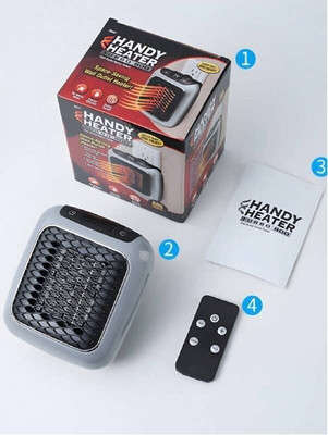 NUVIO Adjustable Space Saver Heater Ideal For Home And Office Fan Room Heater