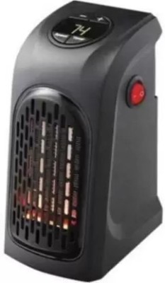 MINDRISERS Small Handy Heater, Room Heater Black Fan Room Heater