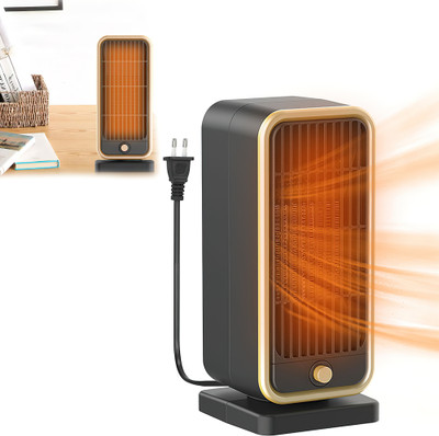 TAUDI Small Electric Room Fan Heater Warmer for Home Hot Air Blower for Room Winter Fan Room Heater