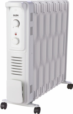 Glen HA7012OR13 Electric Oil Filled Radiator Room Heater 2500W with 13 Fin (2 year warranty ) Oil Filled Room Heater
