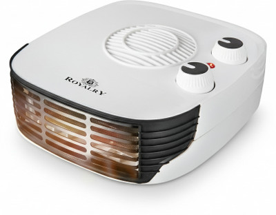 royalry Room Fan Heater|Dual Heat Modes|Adjustable Thermostat|Compact & Safe Heater Fan Room Heater