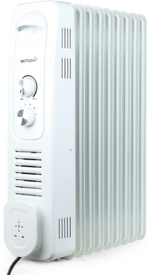 NIKI TASHA OIL FILLED RADIATOR 9 FIN WITH FAN ISI MARK Radiant Room Heater