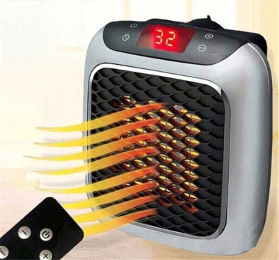 Mezin Turbo Room Heater with Adjustable Thermostat, Auto Shut Off -Quiet & mini Heater (800 watt) Fan Room Heater