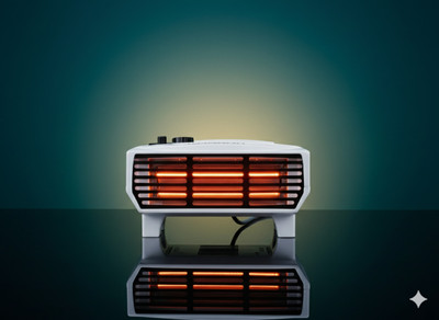 BKJ KFH-PWR2000 (Kasbah Fan Heater, Powerful 2000W) Fan Room Heater