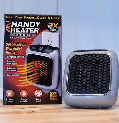 Airovia Handy Heater Turbo 800W With LED Display Fan Room Heater
