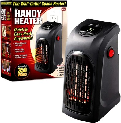 SPERO Handy Heater Wall-Outlet 400 Watts Electric Handy Room Heater Air Warmer Fan Room Heater