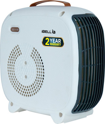 iBELL BLAZE365 Portable Room Heater, 2200W, Dual Heat Modes, Lightweight with Handle, Fan Room Heater