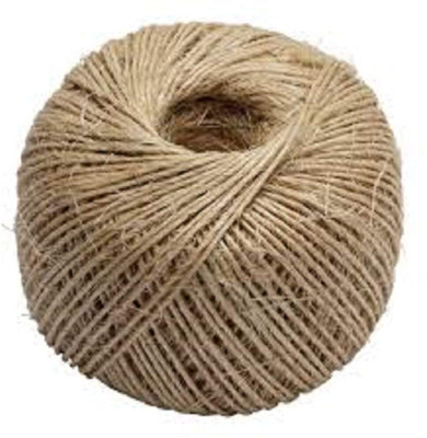 ASUNFISH 2mm,100 Strong Twisted Jute Twine Rope Linen Twine Rustic String Cord jute rope
