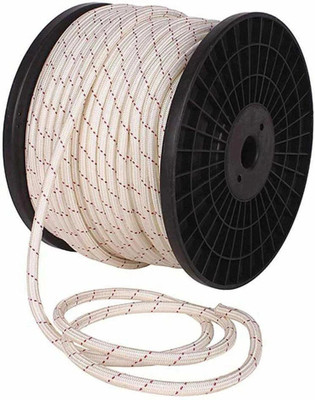 Motilal Dulichand Static Rope for Rescue Operations, Caving, and Abseiling White(Length: 100 m, Diameter: 12 mm)