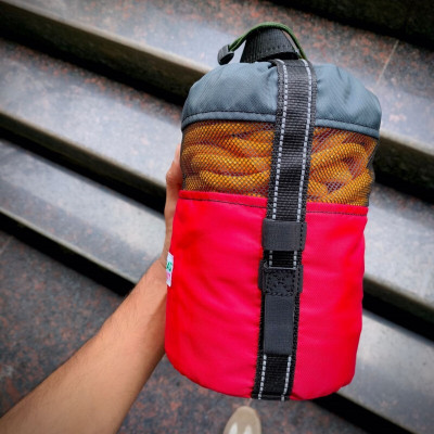 SGSPL Rescue ThrowBag for White River rafting/canoeing Red(Length: 25 m, Diameter: 9 mm)
