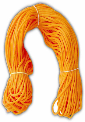 Muskan Collection Nylon Knot Macrame Beading Braided Thread Cord Rope Orange(Length: 50 m, Diameter: 4 mm)