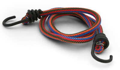 Delhismart Multipurpose Ultra Strong & Flexible Bungee Rope/Bike Luggage Rope Multicolor(Length: 1.2 m, Diameter: 8 mm)