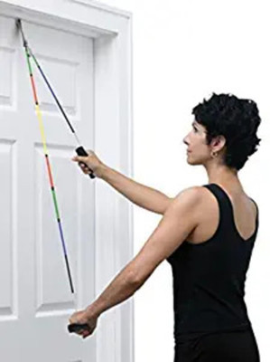 Theraband Physio Solutions Shoulder Exercise Rope Pulley Physiothapist Choice- Multicolour Resistance Tube(Multicolor)