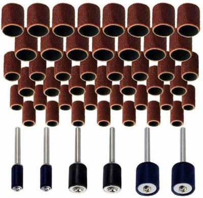 apex ecomm Sanding Drum Set 12.7mm Mandrel Rotary Bit Set(51 Bits)