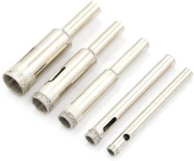 Digital Craft 5MM 6MM 8MM 10MM 12MM Hole Saw Rotary Bit Set Rotary Bit Set(5 Bits)