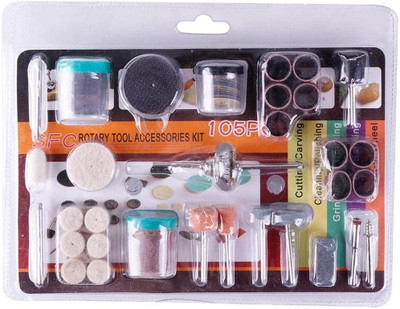 AASONS AASONS DIY Tools for Dremel Grinding Sanding Polishing Abrasive Drill Kit 105pc Rotary Tools Set Rotary Tool(3 mm)