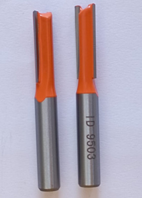 LIEUTENENT STRAIGHT ROUTER BITS 9503 SHANK 8MM CUTTING SIZE 8X20MM Rotary Bit Set(2 Bits)