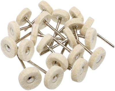 DIY Crafts Resin Cutting Wheel Cut-off Discs Set 2mm Diameter with Connection Rod For Tools Polishing Buff Wheel, Qty 10x Pcs Only, Wool Polishing Buff Wheel DIY Tools Rotary Tool(2 mm)