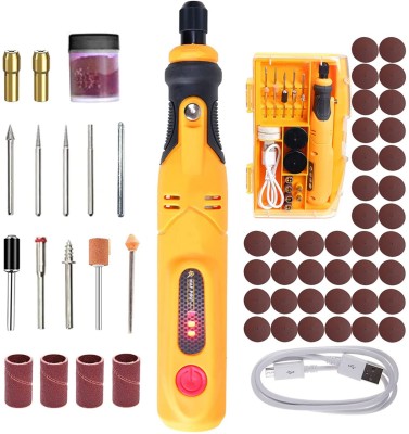 ATC ATC Mini Cordless Rotary Kit 45pcs, 3 Speed and USB Charging Multipurpose Tool MINIC/DGRINDER Rotary Tool(3 mm)