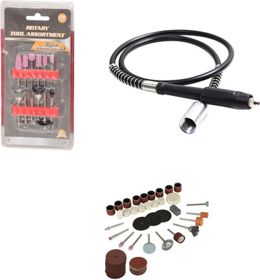Digital Craft 12Pc Rotary Tools Set,Die Grinder Shaft,105Pc Rotary Tools Set, Rotary Tool(3 mm)