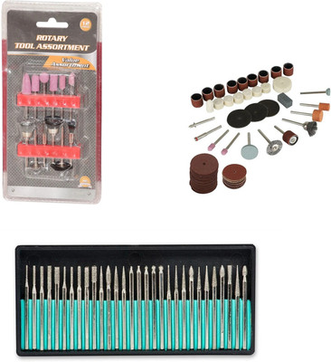 Digital Craft 12Pc Rotary Tools Set,30Pc Diamond Burs Set,105Pc Rotary Tools Set, 12Pc Rotary Tools Set,30Pc Diamond Burs Set,105Pc Rotary Tools Set, Rotary Tool(3 mm)