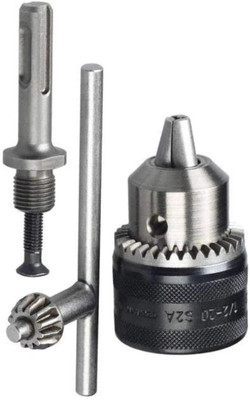 RanPra 13 mm drill chuck & SDS adopter for drilling Rotary Tool(13 mm)