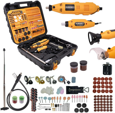 VTH MG350S 350 Pieces Mini Rotary Die Grinder Kit MAFMG350S Rotary Tool(3.2 mm)