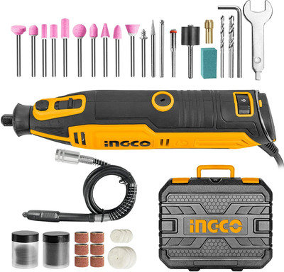 INGCO Mini Die Grinder Kit with Variable Speed Mini Die Grinder Kit with Variable Speed Rotary Tool(3.2 mm)