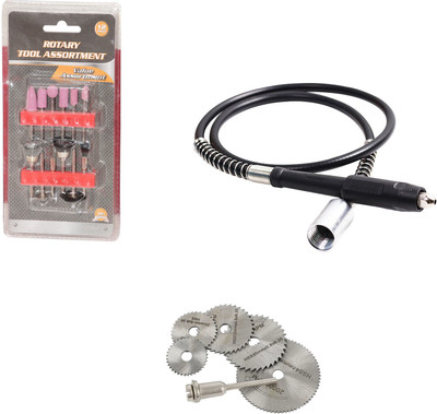 Digital Craft 12Pc Rotary Tools Set,6Pc Circular Saw Blade,Die Grinder Shaft, 12Pc Rotary Tools Set,6Pc Circular Saw Blade,Die Grinder Shaft, Rotary Tool(3 mm)