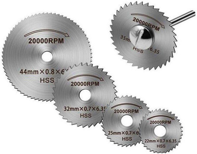 AASONS 6pc Cicular Saw Set AASONS 6PC Mini Circular Saw Blade Set HSS