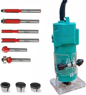 CHAHAR POWER TOOLS Wood Trimmer / Router Wood Trimmer/Router machine Power 3m long cord Power Hand Tool Kit Rotary Tool(6.35 mm)