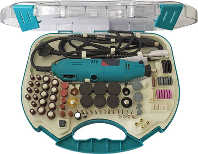 Inditrust new Lruxor Multi Tool Die Grinder Rotary Tool Kit new 180W MiniElectric DrillDie Grinder 300 pcs Accessories & Abrasive Power Tool Rotary Tool(3.2 mm)