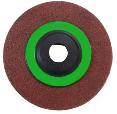 Implemental Nylon fiber buffing disc 4 inch x 1/2 Inch polishing pad abrasive paint & rust remover sanding wheel accessories for angle grinder (Pack of 2) Rotary Tool(100 mm)