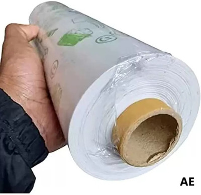 huemic FOOD WRAPPING PAPER ROLL/ROTI WRAP DVS Printed Roti Round Flap Cover(WHITE, 1)
