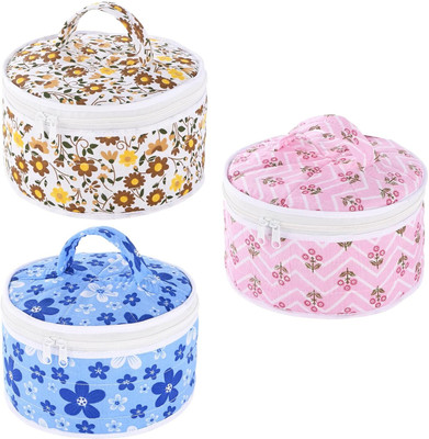 LEAFNEST Box Roti Cover Printed Roti Round Flap Cover(Multicolor, 3)
