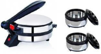 MG GOLD Combo Offer Best Home 1000W Non Stick Roti Maker Get Free three items W070 Roti and Khakra Maker