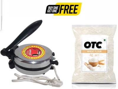 OTC Free Wheat Flour In This Pack Non Stick Electric CKM-7 Roti and Khakra Maker