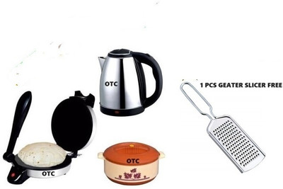 OTC Combo Of RM-3100 Electric Non Stick 1 Year Warranty CPM-50 Roti and Khakra Maker