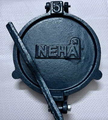 Neha Domestic Puri Maker | Iron Puri Press Machine | Manual Chapati Press For Kitchen Roti and Khakra Maker