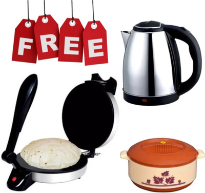 OTC Combo Of Dough Maker & Roti maker Electric Kettle BV-4 Electric Kettle(1.8 L, Multicolor)