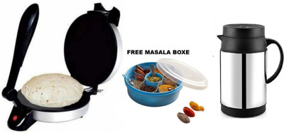 OTC Combo Of Free Masala Boxe & Kettle In This Pack Roti and Khakra Maker