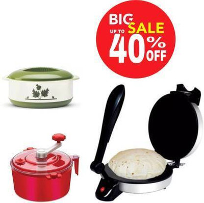 OTC Combo Of RM-3100 Electric Non Stick 1 Year Warranty CPM-45 Roti and Khakra Maker