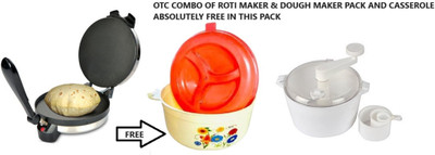 OTC Combo Of Diwali Offer|| RN-1100|| Casserole Absolutley Free In This Pack ||CS-13 Roti and Khakra Maker