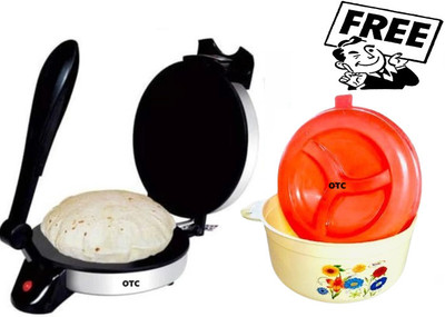OTC Free Casserole In This Pack 1 Year Warranty Roti and Khakra Maker