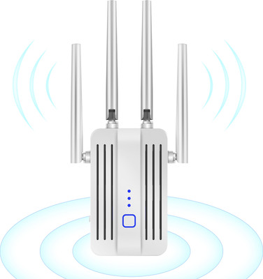 Trenzu WiFi Wireless Range Extender, Dual Band 5.0GHz, 4500 sq ft Coverage, 4 Antennas| Router Antenna Booster deal from flipkart Trenzu WiFi Wireless Range Extender, Dual Band 5.0GHz, 4500 sq ft Coverage, 4 Antennas| Router Antenna Booster deal from flipkart