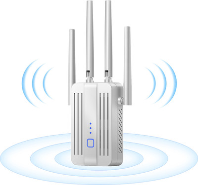 Trenzu Wi-Fi Single-Band Wifi Extender | Up to 10M Extended Coverage | 300Mbps Speed Router Antenna Booster deal from flipkart Trenzu Wi-Fi Single-Band Wifi Extender | Up to 10M Extended Coverage | 300Mbps Speed Router Antenna Booster deal from flipkart