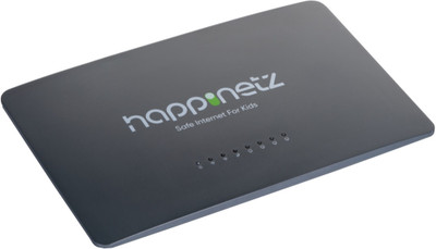 Happinetz 0911 / Parental Control Internet filter Router 2.4 GHz, 5 GHz 1200 Mbps Wifi Speed Dual Band Internal Antenna Access Point Mode(Grey)