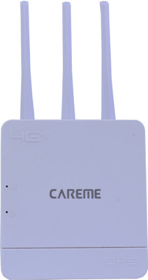 CM-4G-303 PRO Wi-Fi 6 4G/5G Sim Supported Connect with WiFi Camera/Laptop/Mobile 4G Router 2.4 GHz 300 Mbps Wifi Speed Single Band Internal & External Antenna MiFi (Sim Based)(White, Ram 512 mb Suppor