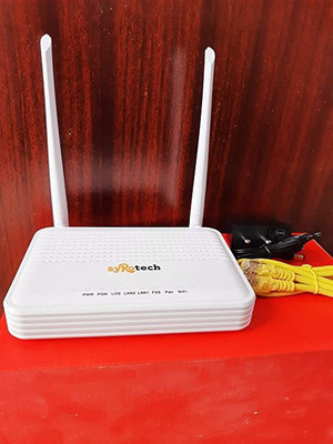 Syrotech SY-G/EPON-1110-WDONT Single Band 300 Mbps Wireless Router (White, Single Band)